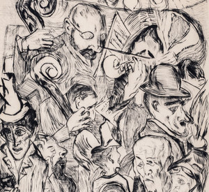 Max Beckmann, Cafémusik