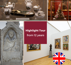 Collage mit Fotos aus dem Landesmuseum