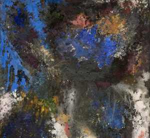Otto Greis, Blauer Aufbruch, 1952, Öl auf Leinwand