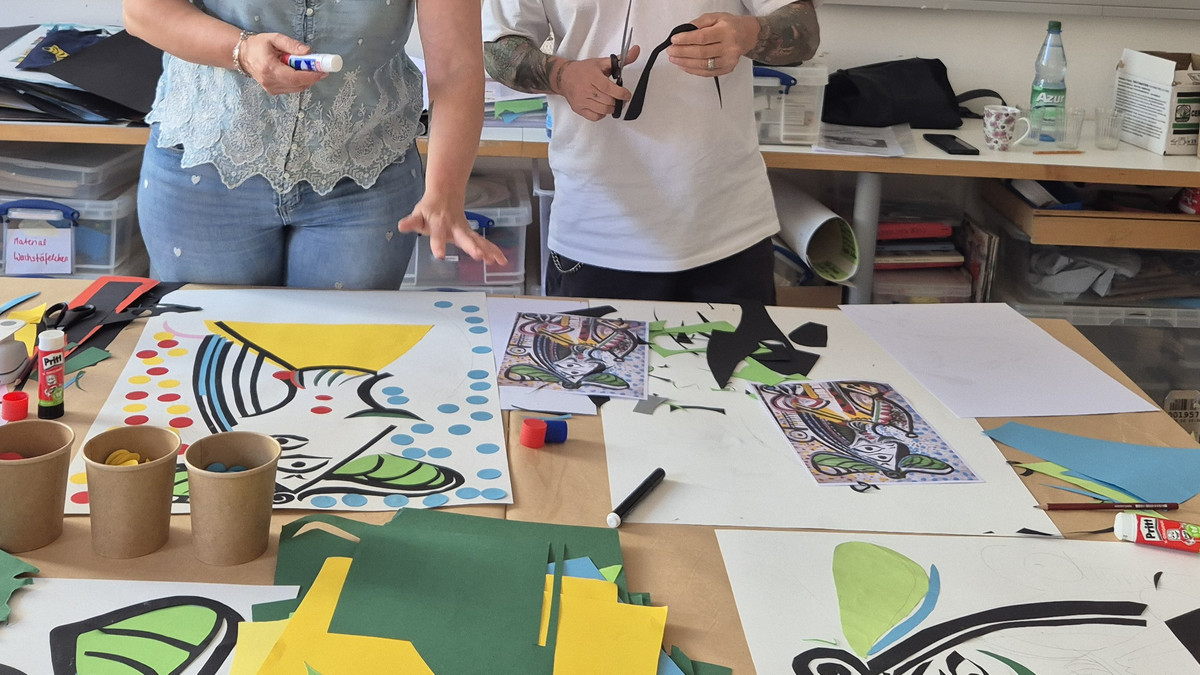 Workshop für Erwachsene: Picasso-Collage-