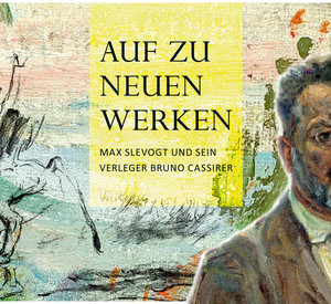 Max Slevogt, Selbstbildnis auf der Terrasse von Neukastel (Detail, Collage), 1918/19, Saarlandmuseum − Moderne Galerie, Saarbrücken