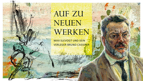 Max Slevogt, Selbstbildnis auf der Terrasse von Neukastel (Detail, Collage), 1918/19, Saarlandmuseum − Moderne Galerie, Saarbrücken Max Slevogt, Selbstbildnis auf der Terrasse von Neukastel